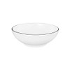 Seltmann Weiden Lido Black Line Dessert Bowl Round, Black