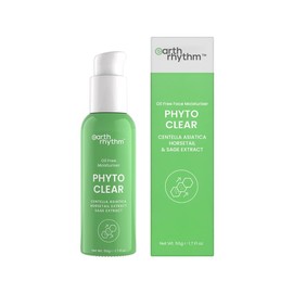 Earth Rhythm Phyto Clear Oil Free Moisturiser, For Oily & Acne Prone Skin - 50 ML