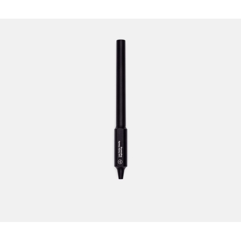 HMM Handcrafted Plummet Aluminium Ballpoint Pen - Black