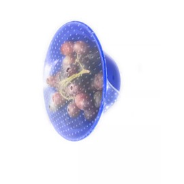 Qprox 8 Pack Silicone Food Wrap, Fresh Keeping Food Stretch Wrap Film Seal Cover,Safe