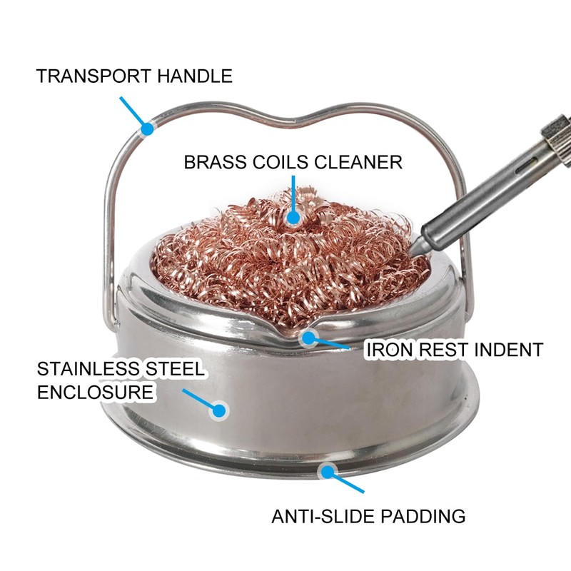 Welding Soldering Iron Tip Cleaner Kit, Solder Tip with Cleaning