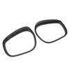 2Pcs Rearview Mirror Rain Eyebrow Frame Door Mirror Frame Trim