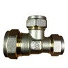 Pack of 2-28mm x 22mm x 22mm Compression Reducing Tee