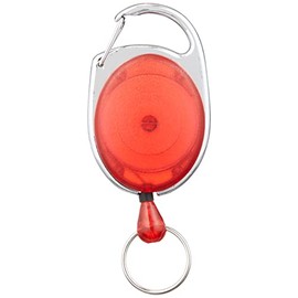 Evertrust KH-48RED Stretch Reel Key Chain Red