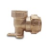 DOJA Barcelona Polyethylene Wall Elbow PE Compression 20 x 1/2