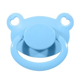 Landofgenie Adult Size Large Shield Pacifiers Bear Shaped Cutie Pacifier 1Pice
