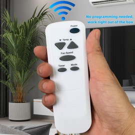 Replacement AC Remote Control for LG Air Conditioner AKB73016012 LT081CNR LT1210CR LT1010CR LT0810CR LB8000R LB8000ER L1404R LB1200ER LW1200ER LW8000ER LW7000ER LT1236CER LT0816CER