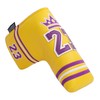 SHABIER Yellow Golf Putter Cover with NO.23 Design Headcover for