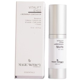 Magic Women by Elizabeth Bravo Eye Contour Cream – Bioskinup Contour 3R, Bio-Retinol, Caffeine, Anti-Aging, Firming, Hydrating – 0.51 fl oz (15 ml)