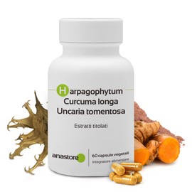 Joint Pain * Harpagophytum, Curcuma, Uncaria Tomentosa (Cat Claw) * 310 mg / 60 Capsules * Joint