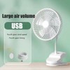 Clip On Fan Portable Rechargeable 720° Rotation Quiet Stroller Fan
