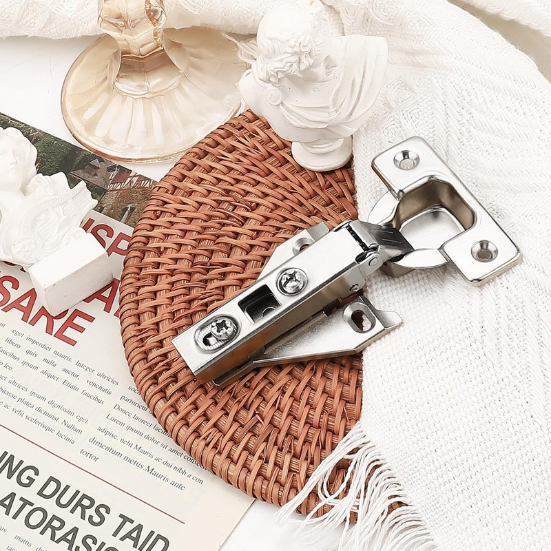 Probrico 2 Pairs(4 Pack)Kitchen Cabinet Hinges for Face Frame Cabinet