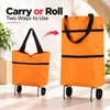 Foldable Shopping Bag for Grocery Runs – Large-Capacity Polyester Tote