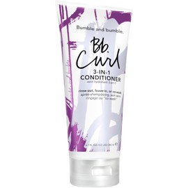 Bumble and Bumble Acondicionador Curl 3 en 1 Para rizos hidratados Control del frizz + Color seguro Coily, Rizado, Ondulado Con Jojaba, Aguacate + Aceite de Coco Tamaño estándar