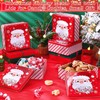 Tandefio 12 Pcs Christmas Tins with Lids 6.3 inch Metal