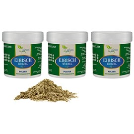 VITAIDEAL Vegan® Marshfish Root Powder 3 x 300 g Including Measuring Spoon, Pure Natural Without Additives