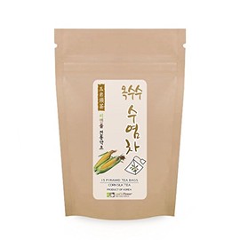 [Pyramid Tea bags] Korean Herbal Tea / 100% Natural Corn Silk 15 Triangle Tea bags/삼각티백 옥수수수염차