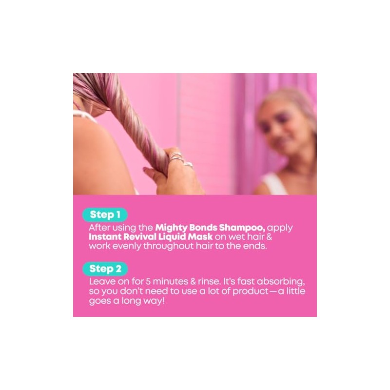 Matrix, InstaCure Build-A-Bond Liquid Hair Mask, Repairs Hair, 250ml