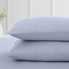 Bianca 200 Thread Count Cotton Percale Standard Pillowcase Pair Lavender