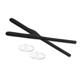 Predrox Black Keel Blade Rubber Kits Replacement for Oakley OX3125 Sunglasses