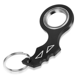 Tyqour Keychain Spinner Fidget Keychain for Adults Portable Keyring Spinner Toy for Teens Adults