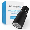 Bächlein Universal Tap Attachment in Matt Black with Two Jet