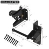 HILLMASTER Self Locking Gate Latch for Wooden Fence,Heavy Duty Gravity