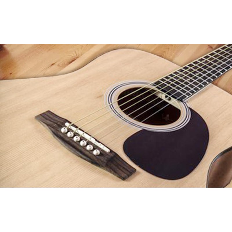 Unxuey Adjustable 6 String Rosewood Bridge Insert Set Acoustic Guitar