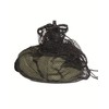 Mil-Tec Unisex Adult Mesh Laundry Bag, 13870002, Black, One Size