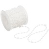 Vertical Blind Chain, 20 Meters 200 Clips White Replacement Chain