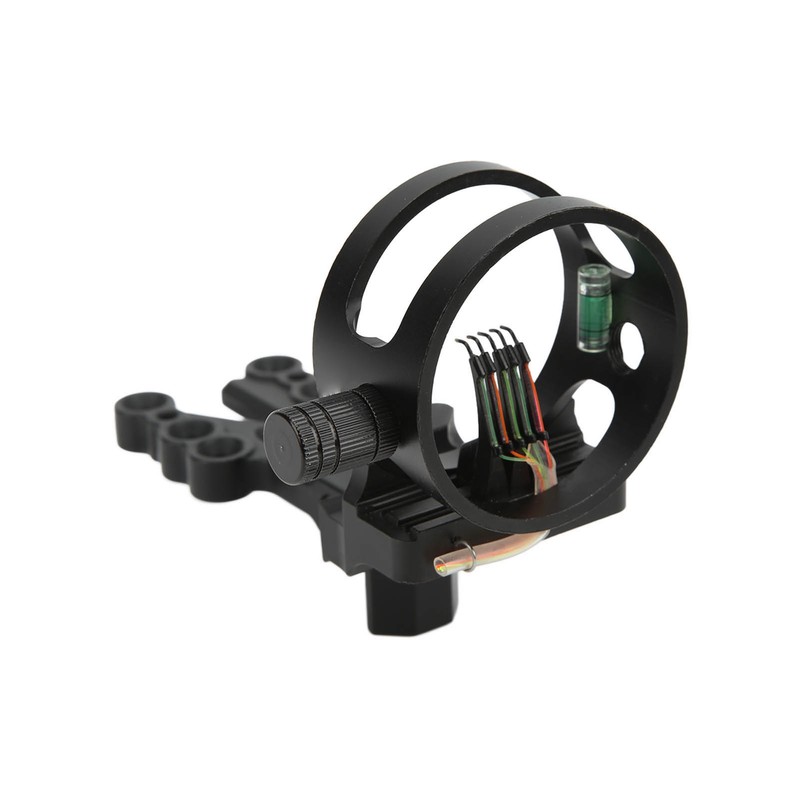 Bow Sight 5 Pin Archery Sight Aluminum with 0.019 Horizontal