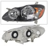 2PCS Headlights Assembly For 2003 2004 2005 2006 2007 2008