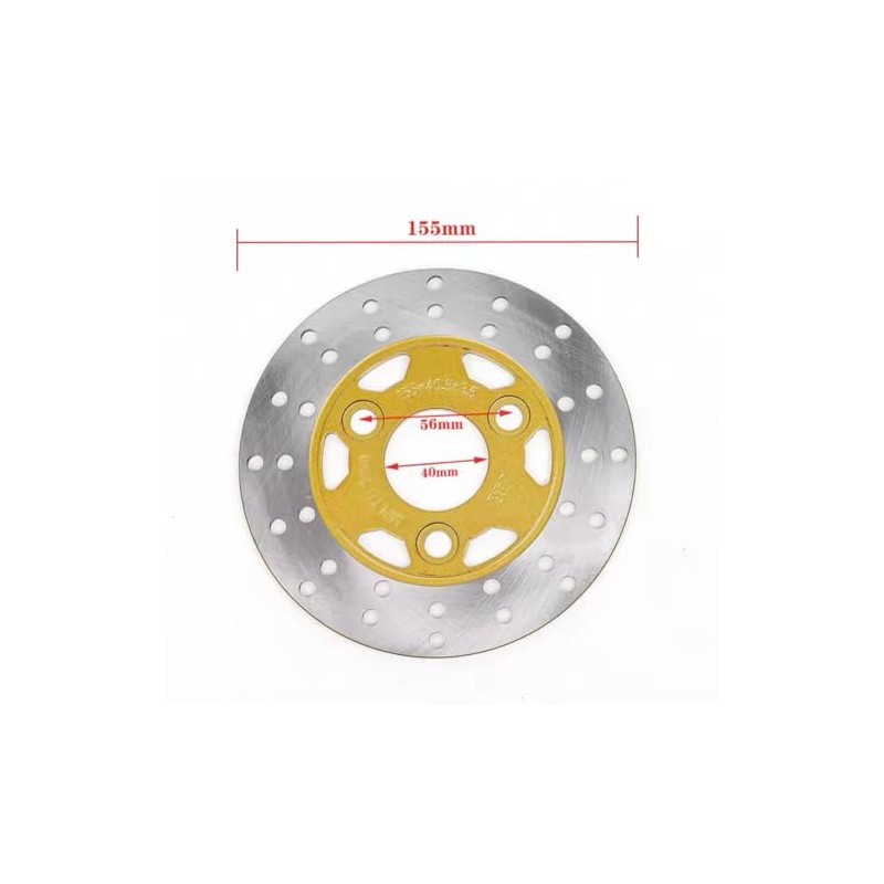 Deepa Ribusu JOG50 ZR Brake Disc Front Rear External Product