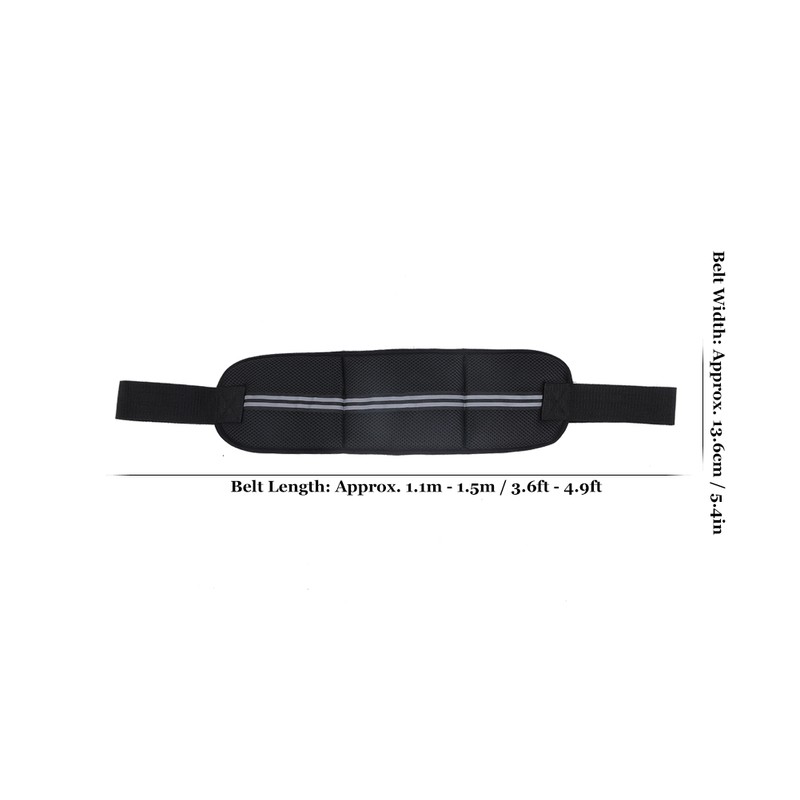Wheelchair Belt Adjustable Reflective Wheelchair Fixing Belt Harness Strap for