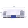 Tornillos M3 280PCS y Tuercas Hex de Acero de Aleaci?n