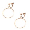 Jewelry Shop M e0074 Women's Earrings, Square Extrusion, Metal Hoop