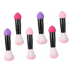 Beavorty Pcs Double-sided Face Blush Brush Set Makeup Brushes for Face Blush Powder Application Dual Ended Blending for Cosmetics