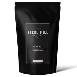 Steel Mill Coffee Co. Caramel Flavored Coffee | 2 LB/Ground/Regular | ORIGIN: Grown in Colombia
