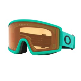 Oakley Target Line L OO7120 Celeste w/Persimmon Ski Goggles For Men For Women + BUNDLE with Designer iWear Eyewear Kit