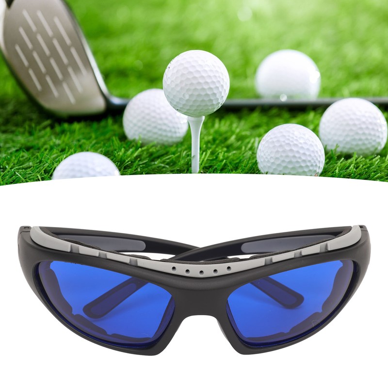 Golf Ball Finder Glasses PC Clear Wide View Anti Slip