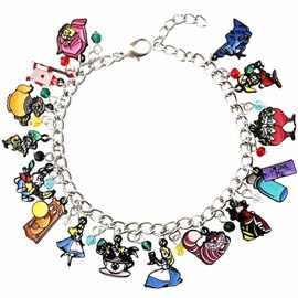 HYTAIBB Alice Wonderlnd Bracelet Charm Alices Bracelet Gifts for Woman