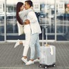 JZRTravel Luggage Covers for 30 Inch Suitcase Protector, Thicken Clear
