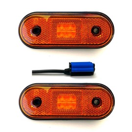 MelTruck® 2x LED Marker Light Outline Light for Lorry Trailer Caravan