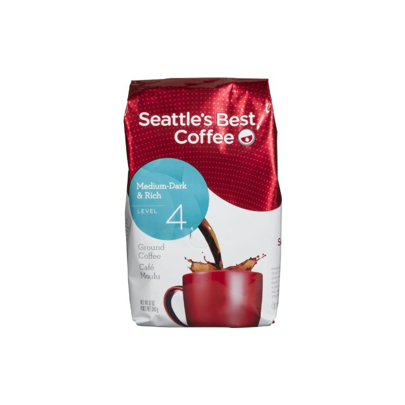 Seattle's Best Coffee, Medium Dark Rich Level 4, 12 Ounce