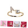 Elegant Female Ring Creative Adjustable Ring Fashion Finger Accessory for