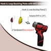 Noyfemr 2 Inch Quick Change Disc Pad Holder Set,roll lock