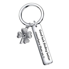 Coworker Leaving Gift Goodbye Farewell Gift for Coworker Going Away Gift Goodbye Farewell Present Leaving Colleague Gift Farewell Keychain Coworker Present Coworker Leaving Keychain New Job Keychain