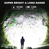 LBE Rechargeable Spotlight, Super Bright 90,000 Lumens Led Flashlight Handheld