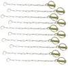 Replacement for fits Pack of (10) Lynch Pins w/ Chains