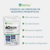 Wellthy Probioticos 60 Billones 11 Cepas. 120 Cápsulas 4 meses